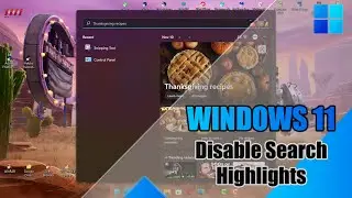 How to Disable Search Highlights on Windows 11