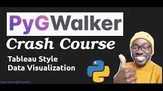 PyGWalker Crash Course - Data Visualization Like Tableau In Python