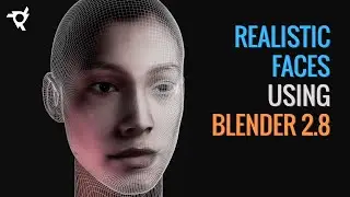 How to make FACES in Blender 2.8 | Keentools FaceBuilder for Blender