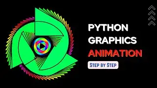 Python Turtle Graphics Tutorial | Python Graphics Animation | Python Animation - #2