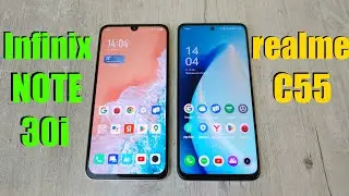 INFINIX NOTE 30i vs REALME C55 ЖИВОЕ СРАВНЕНИЕ