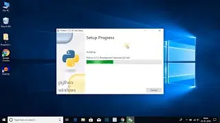 How to Install Python 3.7.2 on Windows 10