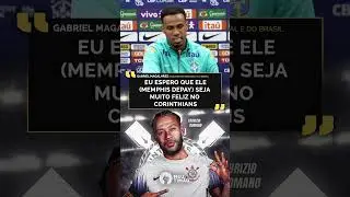 GABRIEL MAGALHÃES CELEBRA POSSÍVEL CHEGADA DE MEMPHIS DEPAY AO CORINTHIANS