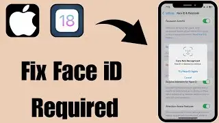 Fix - Face id required stolen device protection is turned on ( Full Guide) 2024