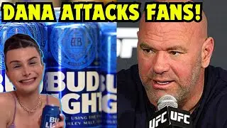 Dana White SLAMS UFC FANS after Bud Light Sponsorship Backlash!