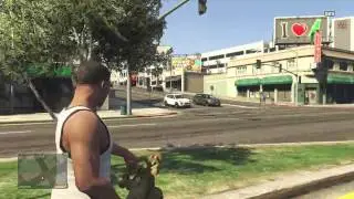 Grand Theft Auto 5 - Minigun Rampage! Livestreaming.