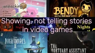 Showing, not Telling Stories in Video Games
