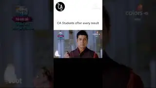 CA Students after every result