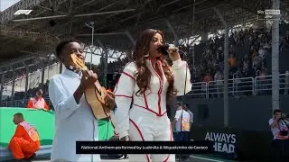 THE NATIONAL ANTHEM OF BRAZIL - FORMULA 1 2023 SAO PAULO GRAND PRIX