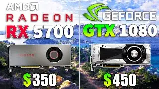 RX 5700 vs GTX 1080 Test in 9 Games