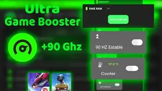 Best Game Booster 🔥  90HZ Stable  Ultra Optimization & Ping Optimize