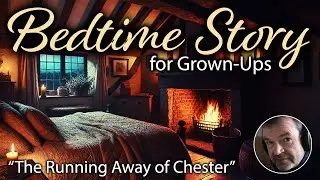 Bedtime Stories for Grown Ups, Sleep Story Read by a Cozy Fire, 