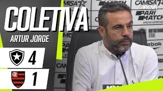 COLETIVA ARTUR JORGE | AO VIVO | Botafogo x Flamengo - Brasileirão 2024