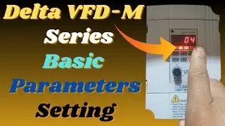 Delta || Vfd m Basic parameter settings || Vfd drive || Basic setting