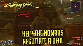 Help The Nomads Negotiate a Deal With Scavs in GUN MUSIC Side Mission | CYBERPUNK 2077