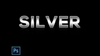 How to create a silver text effect | Photoshop Tutorial