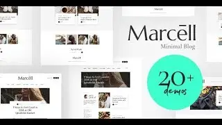 Marcell - Ultimate WordPress Blog Theme (ThemeREX) Presentation