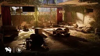 Post-Apo Coffee Shop Environment | Unreal Engine | Game-Ready Assets