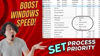 How to set Process Priority in Windows 11 / Boost your computer's speed like a pro