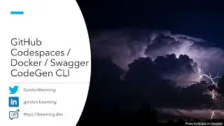 Having fun with GitHub Codespaces, docker, swagger codegen cli