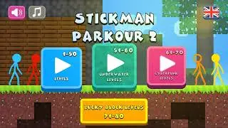 Stickman Parkour 2 Walkthrough