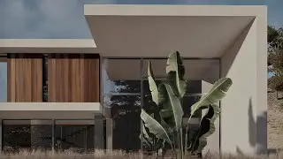 Exterior Design + lighting and Rendering in D5 Render