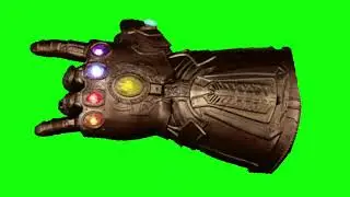 infinity gauntlet meme icon green screen