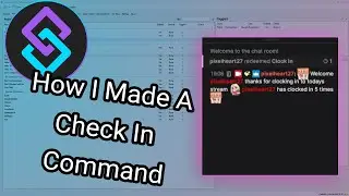 How to Create A Check In Command On Streamer.bot for Twitch Chat!