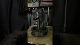 Dice Tower Castle Stairs by Squinn Printed on the Kingroon KLP1 3D Printer