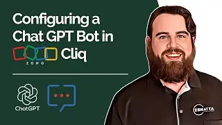 Configuring a Chat GPT Bot in Zoho Cliq