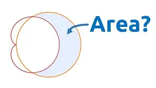 Finding the Area of the Region Inside the Circle r=3cos(theta) & Outside the Cardioid r=1+cos(theta)