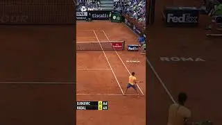 EPIC Djokovic Set Point vs Nadal