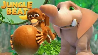 Gigantic MEGA Nuts | Jungle Beat: Munki & Trunk | Kids Animation 2023