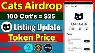 cats airdrop Listing | cats airdrop Bitget | cats airdrop withdraw