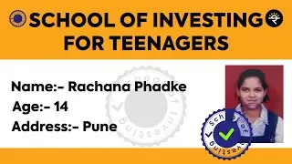 Investing for Teenagers | CA Rachana Ranade