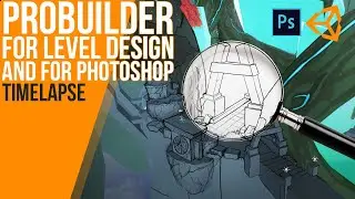 Use ProBuilder for level blocking and use this for your next concept | Unity | Photoshop CC