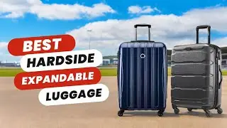 Best Hardside Expandable Luggage | Top 5 Picks | Durable & Spacious Travel Gear!