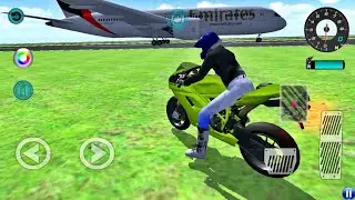 Motorbike Driver vs Airplane in 3D Driving Class - Best Android IOS Gameplay