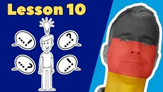 🇩🇪 German for Beginners | Lesson 10 | Learn German for Free | A1-A2 Course 🇩🇪