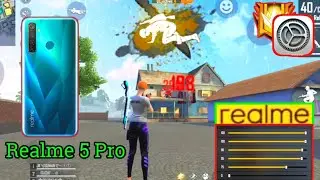 99% Auto Headshot | Setting⚙️ + Custom Hud + Dpi | Realme 5 Pro Free Fire Gameplay !!!!