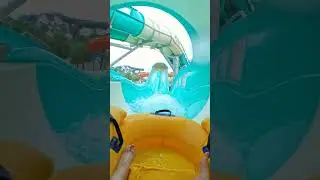 Mind-Blowing Water Coaster Slide in Florida #shorts