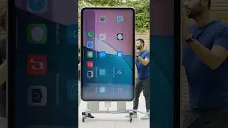 Mrwhosetheboss creates the world's largest iPhone! 📱