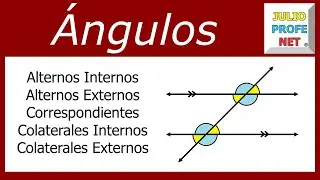 ÁNGULOS ESPECIALES EN RECTAS PARALELAS CORTADAS POR UNA TRANSVERSAL