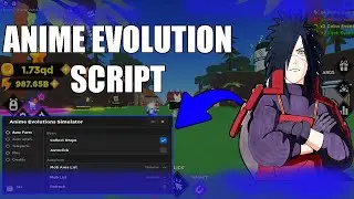 roblox anime evolution script(auto farm,auto rank,kill aura)