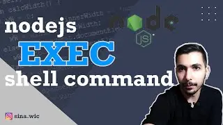 execute shell commands with nodejs | part 1