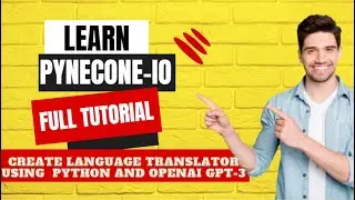 Pynecone-io tutorial | Create a language translator using Pynecone, Python, OpenAI and GPT-3