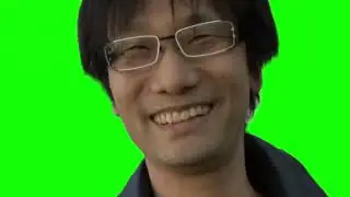 Hideo Kojima green screen