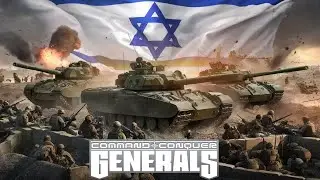 Israel vs 7 GLA: Intense Defensive Warfare -  Generals Escalated -