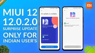 MIUI 12.0.2.0 Official India OTA Update !! MIUI 12.0.2.0 Stable Update for Redmi K20 India !!
