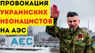 Провокация НЕОНАЦИСТОВ на Украинской АЭС